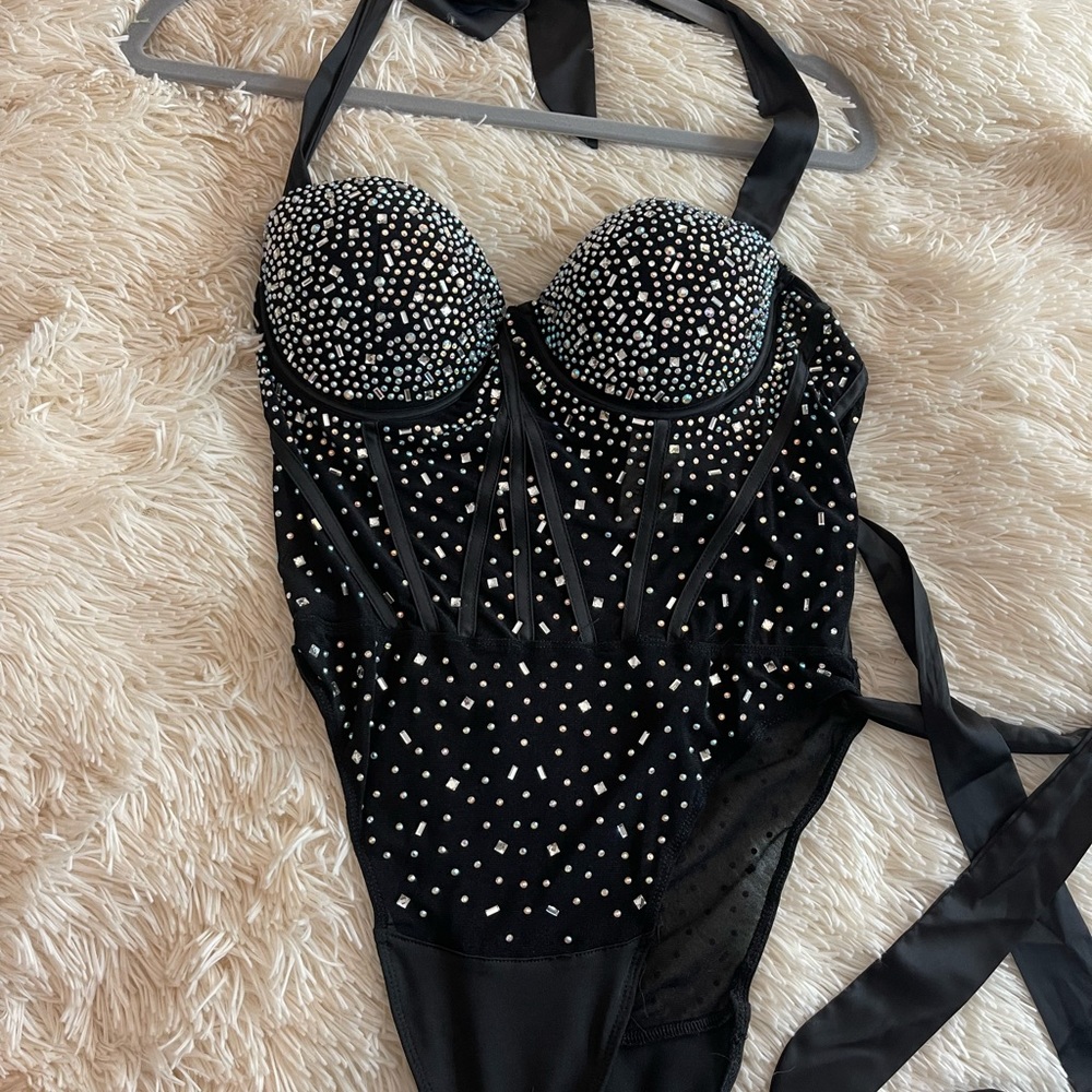 Sequin Bustier/Bodysuit